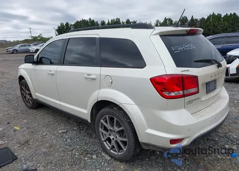 2015 Dodge Journey R/T from USA, damaged, VIN 3C4PDDEGXFT544355